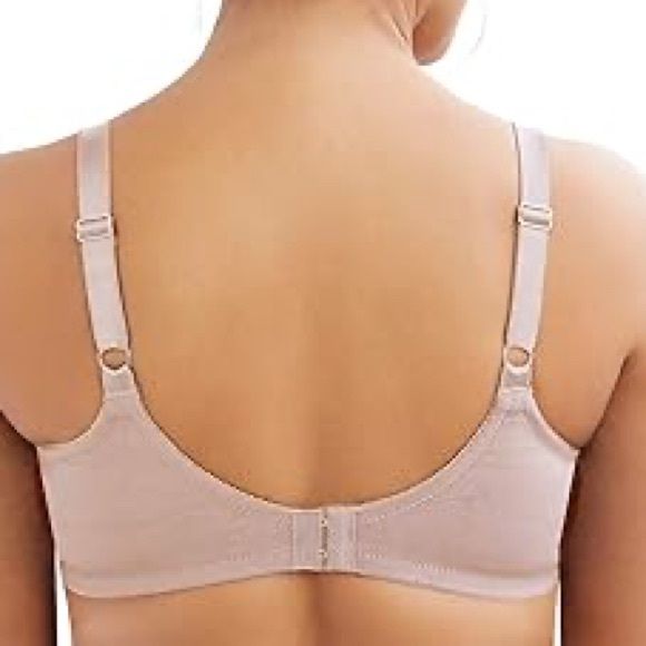 Glamorise Elegance Lacy Multi Part Wonderwire Bra - Picture 2 of 7